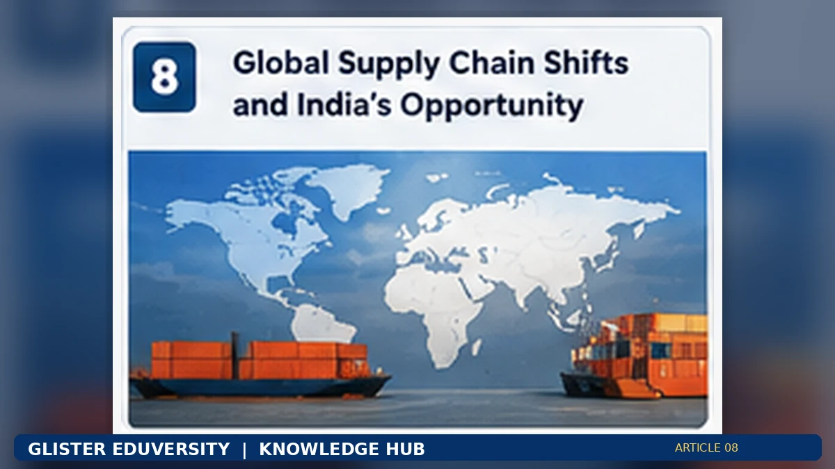 Global Supply Chain Shifts: India's Strategic Opportunity